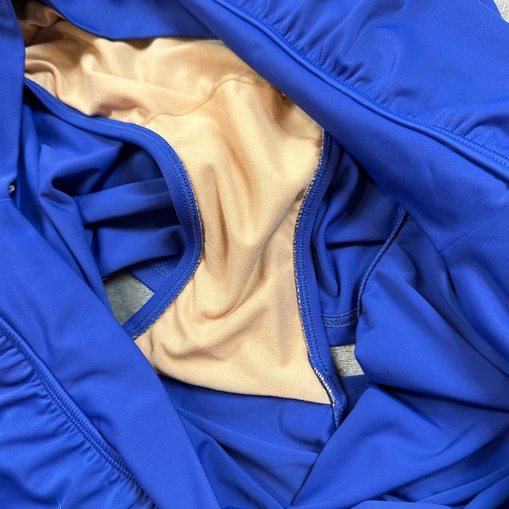 LL Bean Royal Blue Swim Skirt Swimskirt Skirted Bottoms Women's 18 18W - Picture 5 of 8
